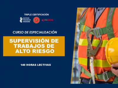 SUPERVISIÓN DE TRABAJOS DE ALTO RIESGO