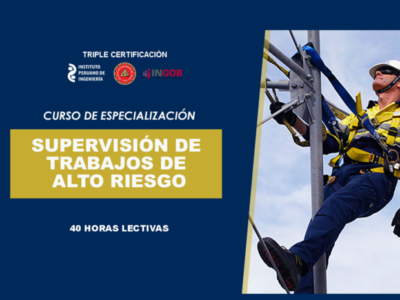 SUPERVISIÓN DE TRABAJOS DE ALTO RIESGO